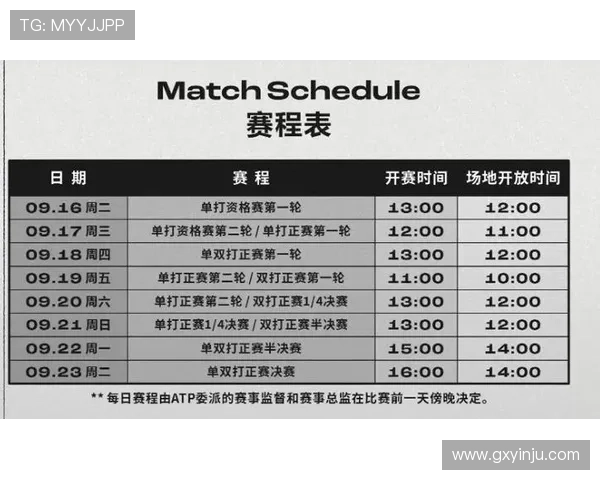 网球比赛赛程安排一览表助您掌握赛事进程和重要时间节点 网球比赛赛程安排一览表助您掌握赛事进程和重要时间节点
